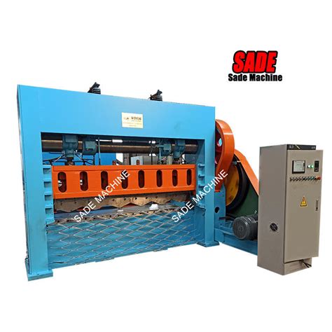 High Speed Expanded Metal Sheet Machine China Flattening Expanded