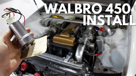 How To Install Walbro Fuel Pump Lexus Gs Jz Youtube