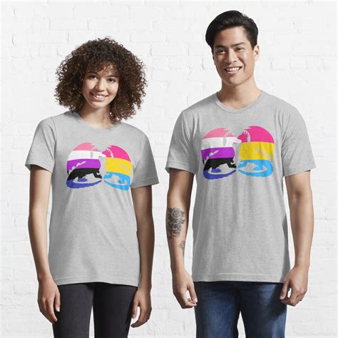 Genderfluid Pansexual Pride Dragons T Shirt For Sale By