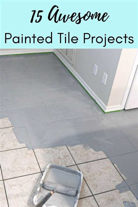 Grout Paint Before And After Easy Tile Transformation The Off