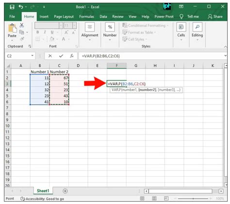 How To Calculate Variance In Excel A Step By Step Guide Earn And Excel