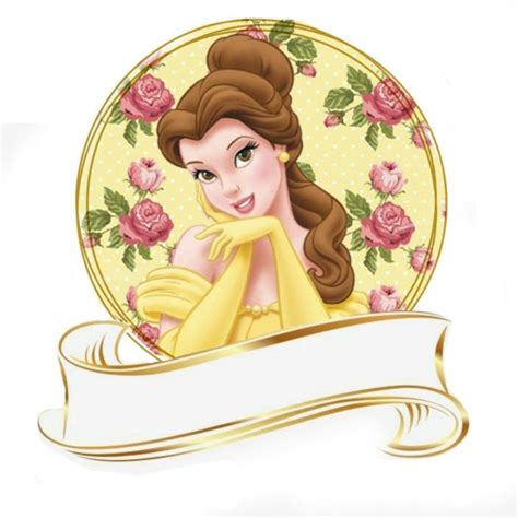 Pin de Marcia Bratkoski em biscoitos Decoração bela e fera Princesa