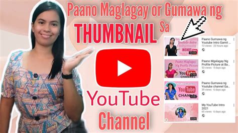 Paano Gumawa Ng Thumbnail Sa Youtube Gamit Ang Cellphone Step By Step