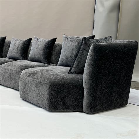 Modern Geometric Modular Sofa Mark Alexander Design