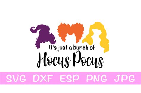 It S Just A Bunch Of Hocus Pocus Svg Graphic By Designedbymle