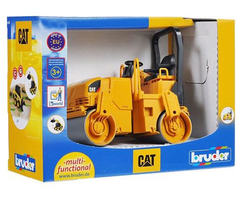 Bruder 116 Caterpillar Asphalt Roller Compactor Toy Nz
