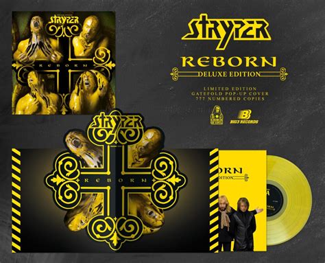 STRYPER Reborn LP YELLOW VINYL – ALONE – Metal Store