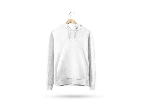 Free Plain Hoodie Mockup (PSD)