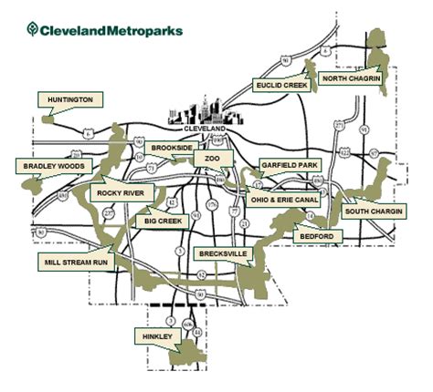 South Chagrin Reservation Cleveland Metroparks Hiking Trails Pictures