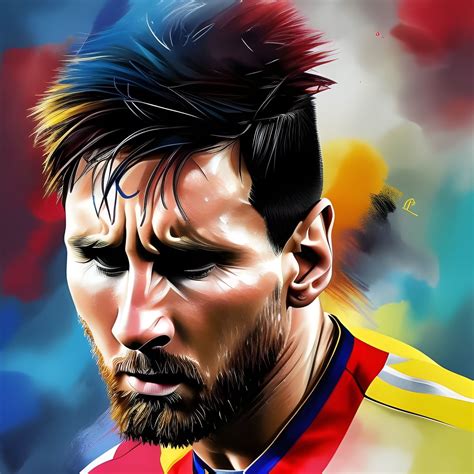 Lionel Messi Ai Generated Artwork Nightcafe Creator