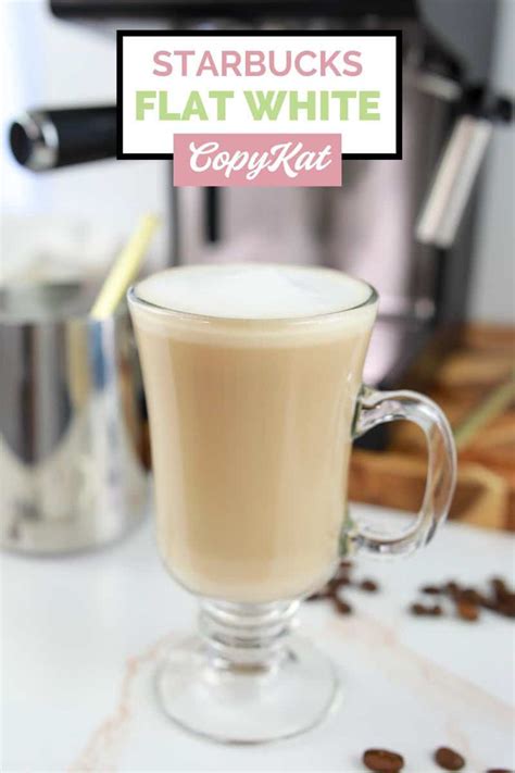 Starbucks Flat White Espresso Copykat Recipes Tasty Made Simple