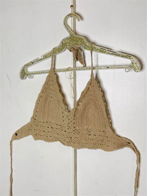 Crochet Nude Women S Fashion Swimwear Bikinis Swimsuits On Carousell