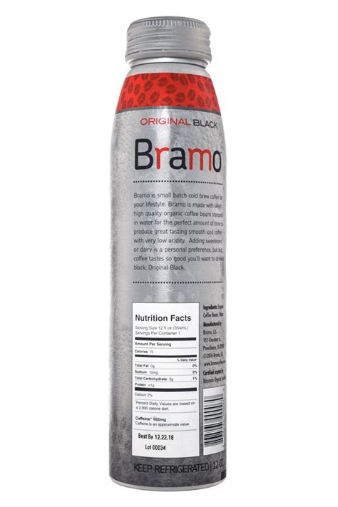 Original Black | Bramo Ready to Drink | BevNET.com Product Review ...