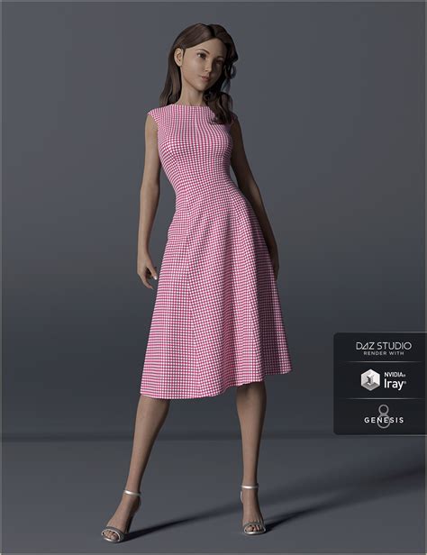 H C Dforce Simple Princess Line Outfit For Genesis Female S Daz D