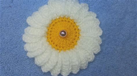 Wowww Very Very Easy Crochet Daisy Motif Making Tutorial Crochet