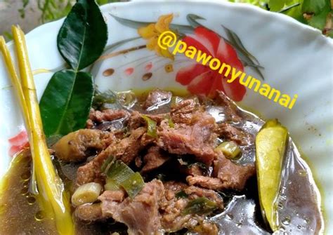 Resep 38) Rawon daging sapi oleh Susan_Miniarti - Cookpad