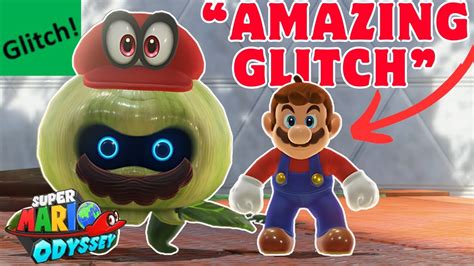 Super Mario Odyssey Wooded Kingdom Glitches Youtube