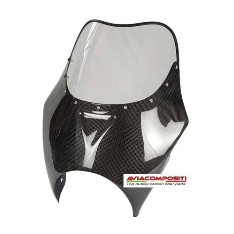 T Te De Fourche En Carbone Pour Ducati Monster