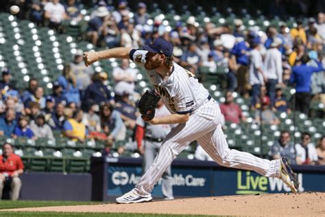 Milwaukee Brewers stick with pitching ace Brandon Woodruff despite ...