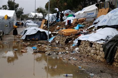 Greece's Moria refugee camp faces closure over 'uncontrollable amounts ...