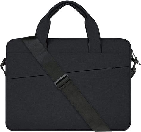 Mosiso Laptop Bag With Belt Polyester Laptop Shoulder Messenger Bag