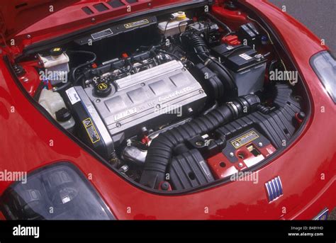 Car Fiat Barchetta Convertible Model Year 2000 Red View In Engine