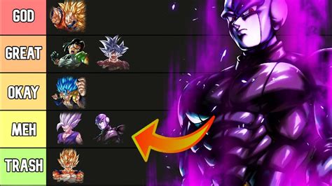 TOP 10 BEST UNITS IN DRAGON BALL LEGENDS FEBRUARY 2023 YouTube