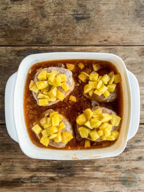 Pineapple Teriyaki Pork Chops