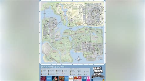 GTA San Andreas Maps: Complete Guide to All Locations
