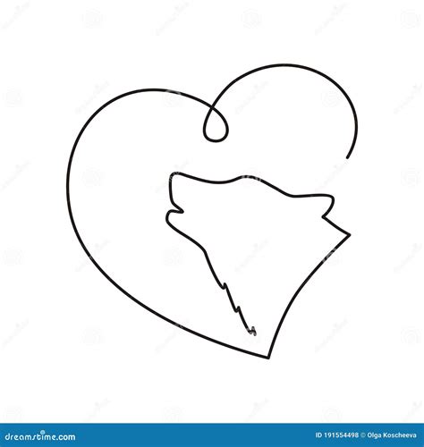 Black Silhouette of a Wild Wolf Stock Vector - Illustration of nature