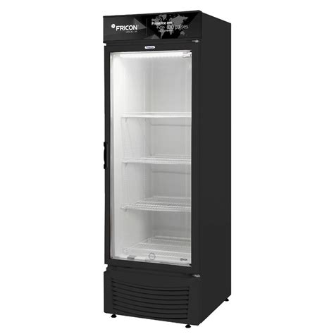 Vitrine Vertical Refrigeradora E Freezer Para Bebidas 284L Fricon Preto