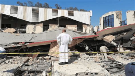 Se Derrumba Techo De Una Iglesia En Tamaulipas Durante Un Bautizo Se