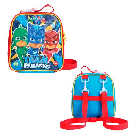 Kit Mochila Rodinha Lancheira Estojo PJ Masks DMW Shop Macrozao