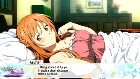 Sword Art Online Hollow Fragment Ps Vita Walkthrough 169 Sexy Time With Asuna Bed Scene