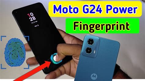 Moto G24 Power Display Fingerprint Setting Moto G24 Power Fingerprint