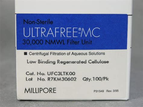 Labstuffeu Millipore Ultrafree Mc Blue