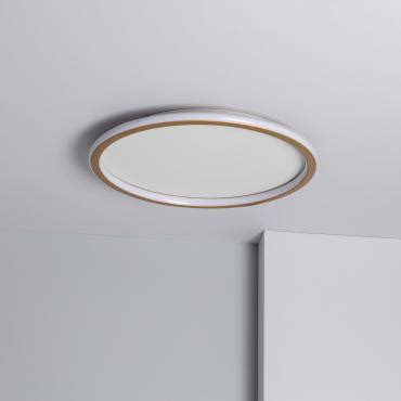 Plafoniera Led W Circolare Metallo Mm Cct Selezionabile Allharo