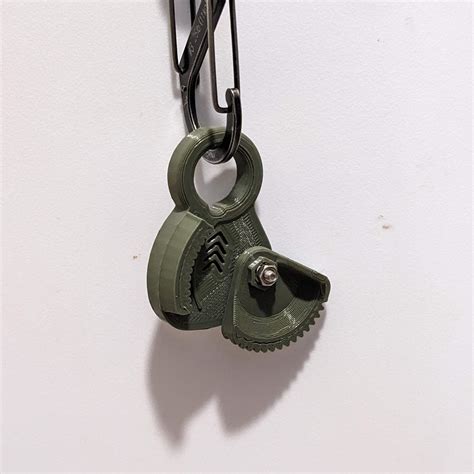 Strong Cord Tensioner [cam Action For Paracord] By Strawlrus Download Free Stl Model