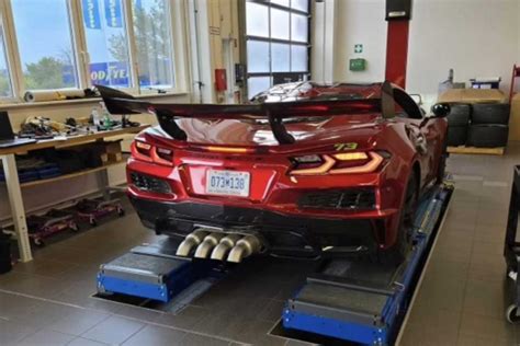 Corvette Zr Undergoing Testing On The N Rburgring