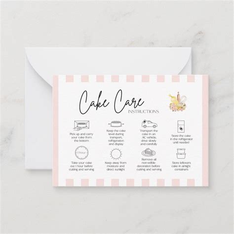Cake Care Bakery Thank You Card Zazzle Bakery Business Cards Cake