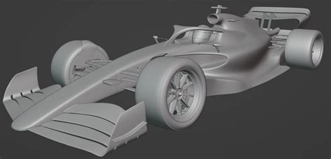 Artstation F1 2022 Race Car Resources