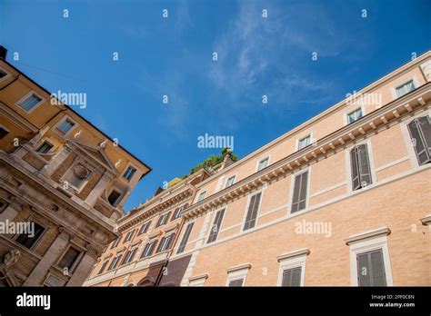 Buildings In Rome Stock Photo Alamy
