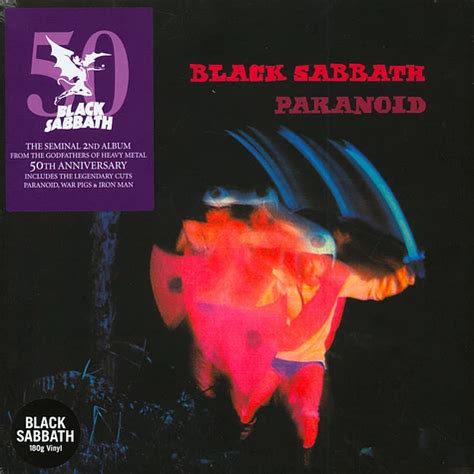 Black Sabbath Paranoid Vinyl Lp Eu Reissue Hhv