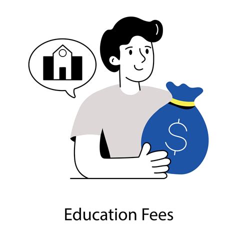 Trendy Education Fees 24203961 Vector Art at Vecteezy