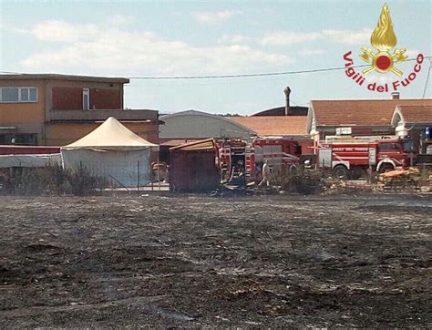 Incendio Minaccia Le Concerie Paura A Santa Croce Foto