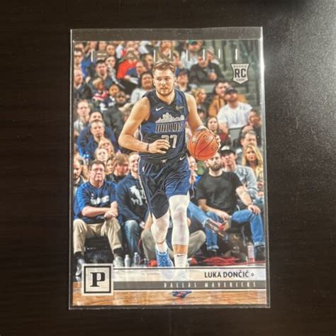 Panini Chronicles Panini Luka Doncic Rookie Rc Sp