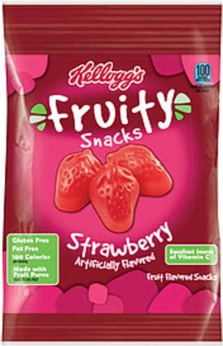 Kelloggs Fruity Snacks Strawberry Kelloggs Fruity Snacks Strawberry