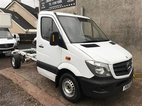 Used Mercedes Benz Sprinter Chassis Cab 2 1 313 Cdi Blueefficiency 7g