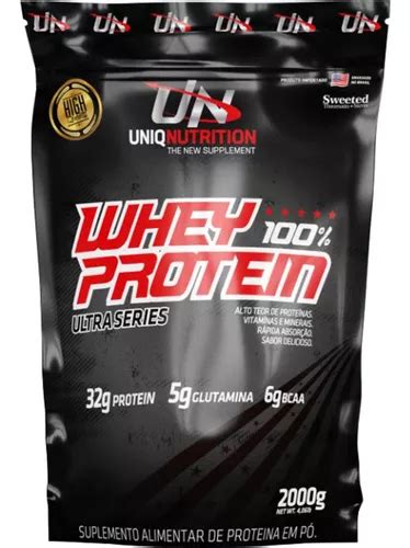 Whey Protein Concentrado Wpc Uniq Nutrition Quilos