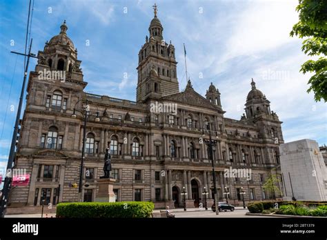 Glasgow City Chambers On George Square In The City Centre Of Glasgow